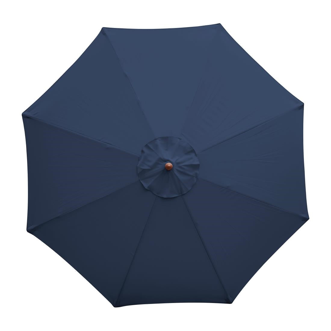 Bolero Round Pulley Umbrella Navy Blue - 2.5m