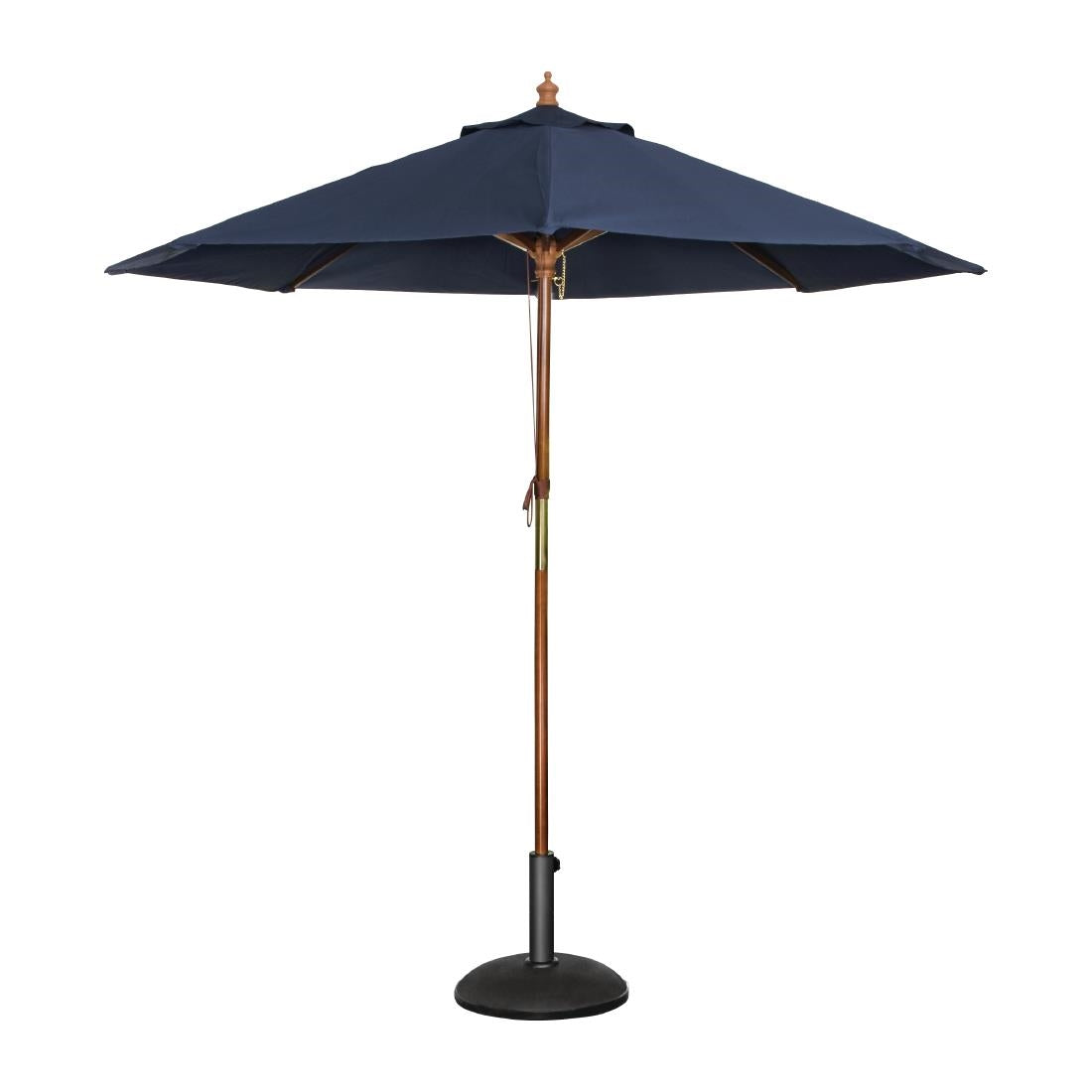 Bolero Round Pulley Umbrella Navy Blue - 3m