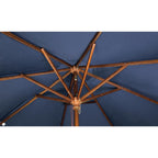 Bolero Round Pulley Umbrella Navy Blue - 3m