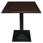 Bolero Cast Iron Step Square Table Base