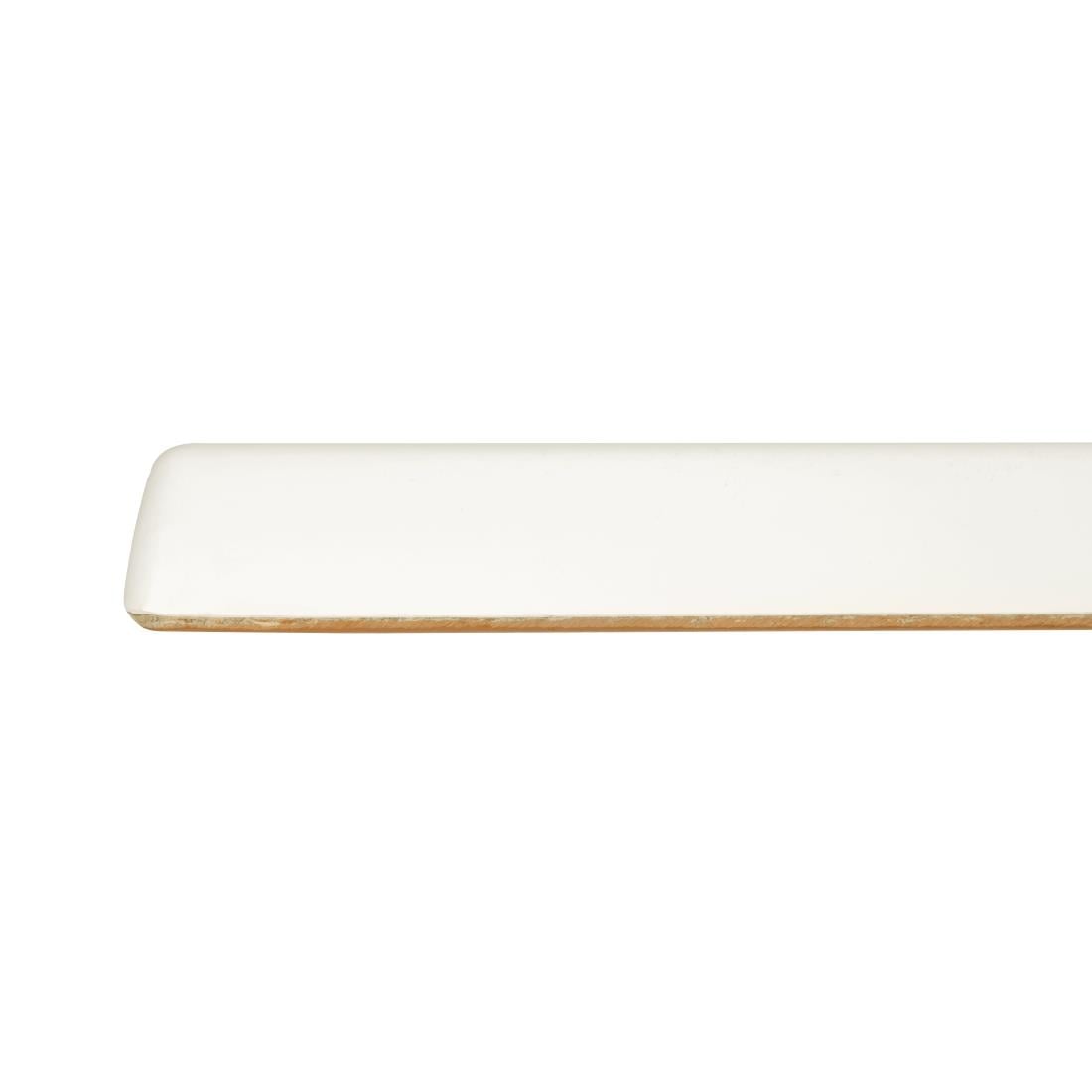 Bolero Square 700mm Table Top (White)