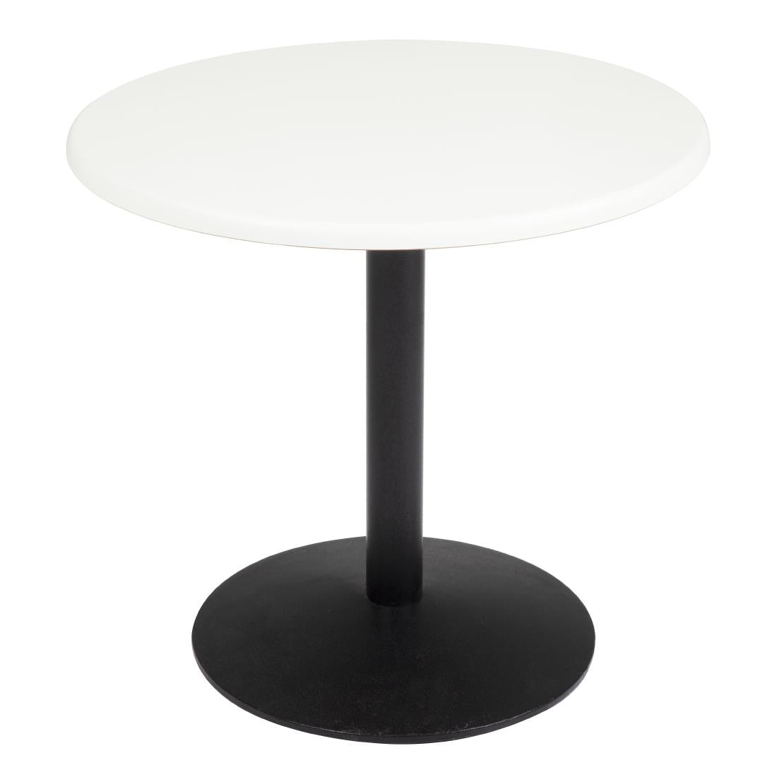 Bolero Round 600mm Table Top (White)