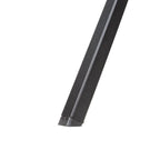 Bolero Black Steel Patterned Bistro Table 700mm Square