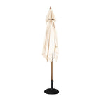 Bolero Square Pulley Umbrella Cream - 2.5m