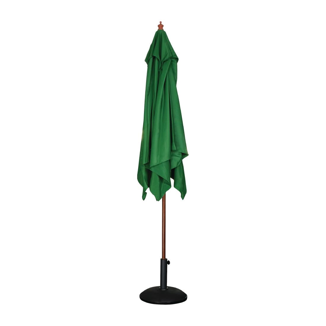 Bolero Square Pulley Umbrella Green - 2.5m