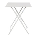 Bolero Grey Pavement Style Steel Table (600mm Square)