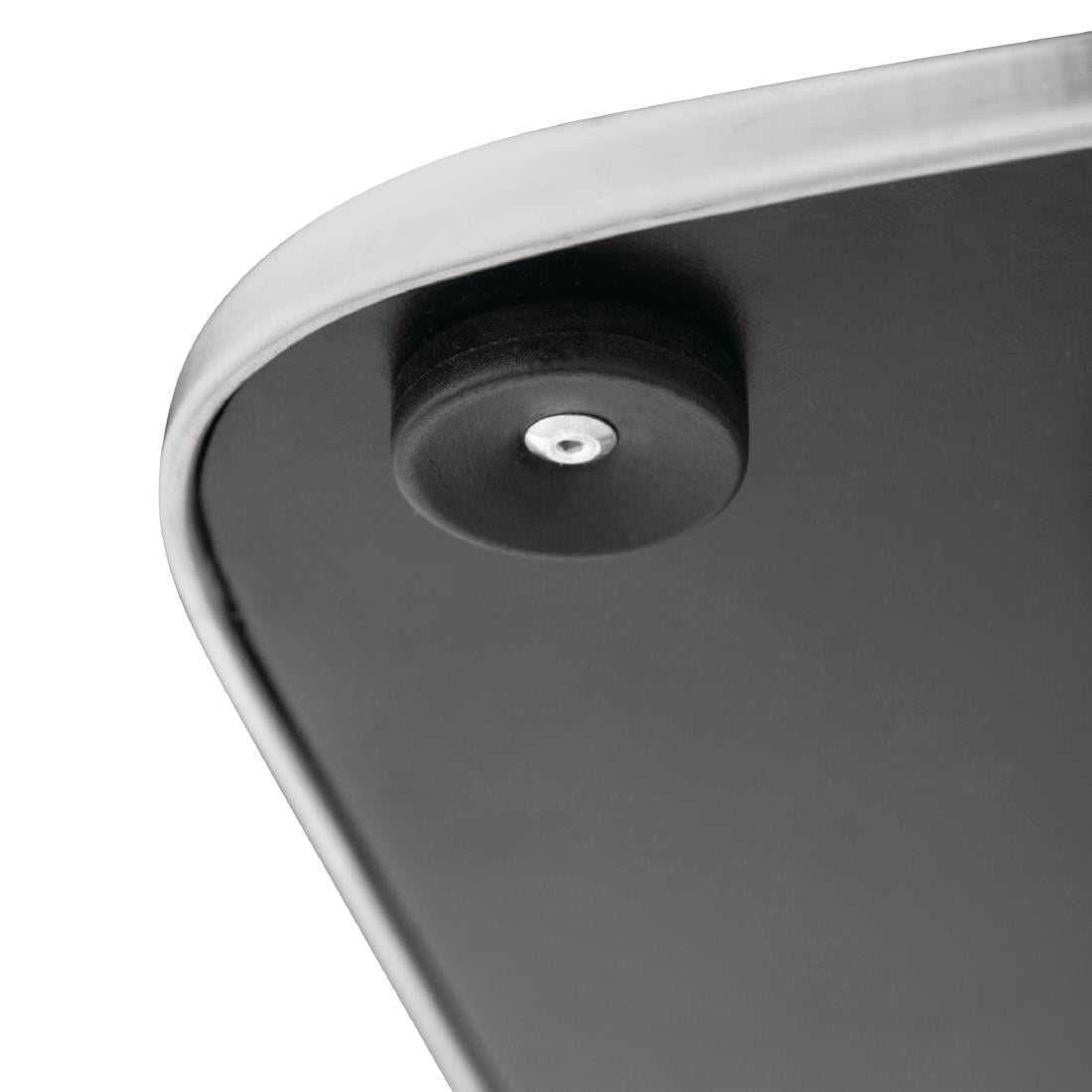 Bolero Stainless Steel Square Table Base