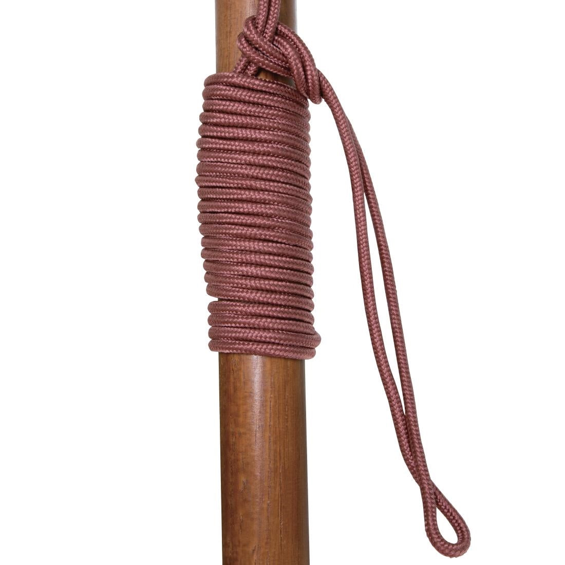 Bolero Round Pulley Umbrella Red - 3m