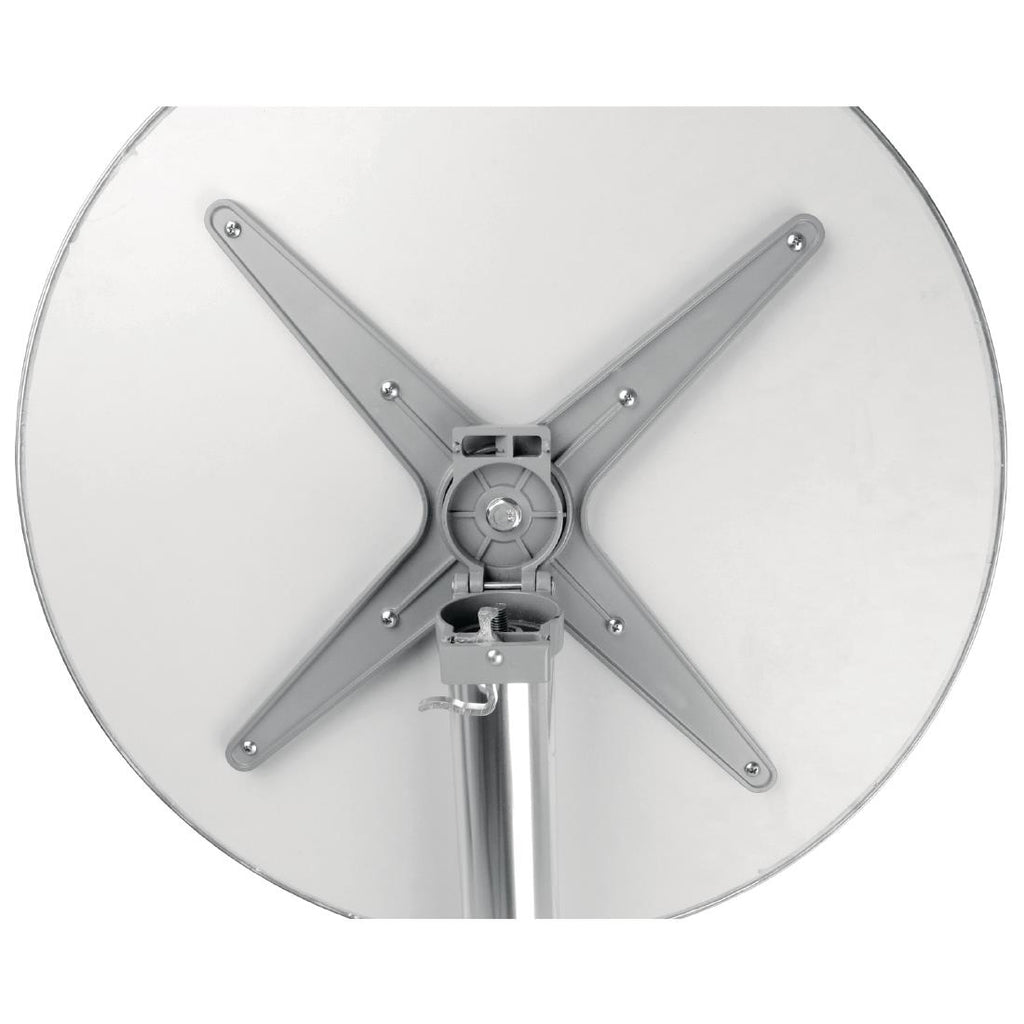 Bolero Flip Top Poseur Table St/St - 600mm dia