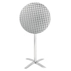 Bolero Flip Top Poseur Table St/St - 600mm dia