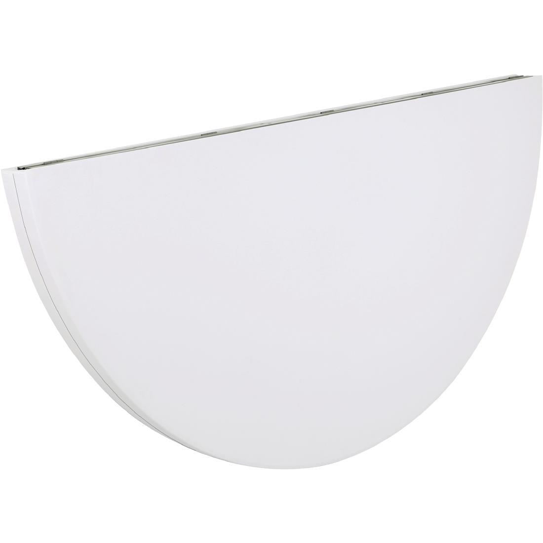 Bolero Centre Folding Table Round White Top - 180cm