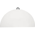 Bolero Centre Folding Table Round White Top - 180cm