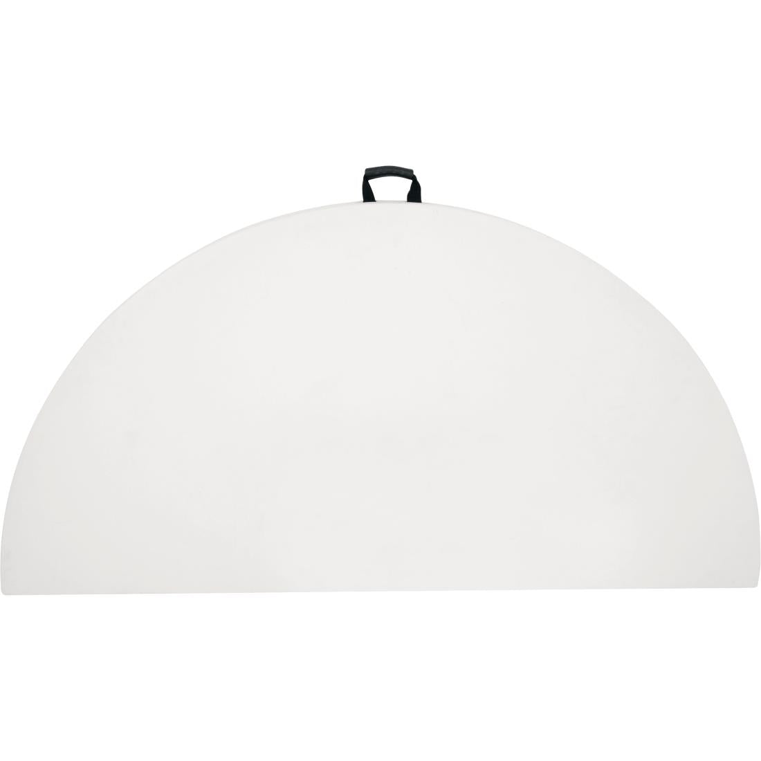Bolero Centre Folding Table Round White Top - 180cm
