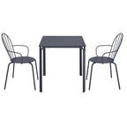 Bolero Adeline Arm Chair Slate Blue (Set 4)