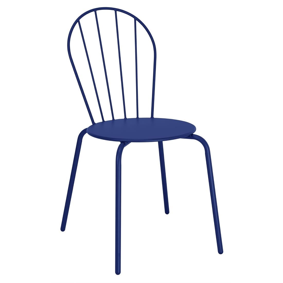 Bolero Adeline Side Chair Dark Navy (Set 4)