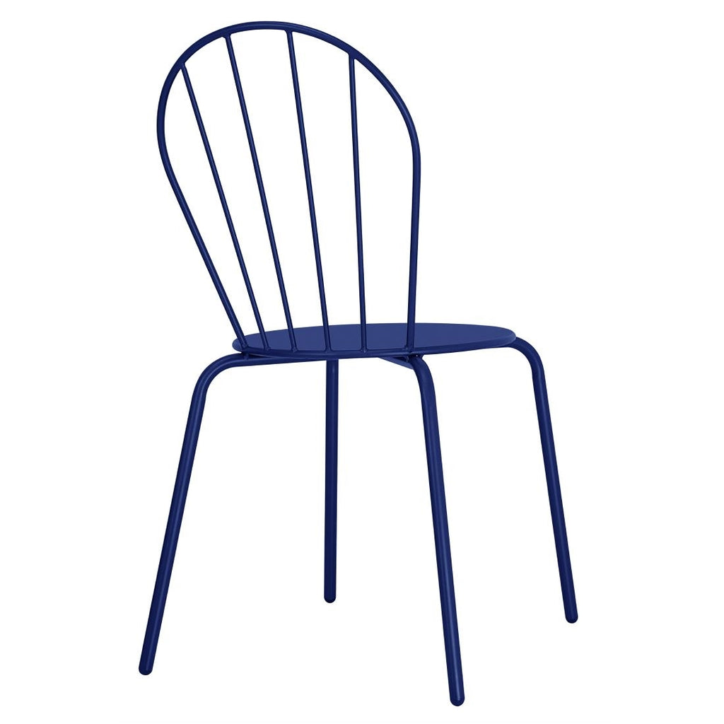 Bolero Adeline Side Chair Dark Navy (Set 4)