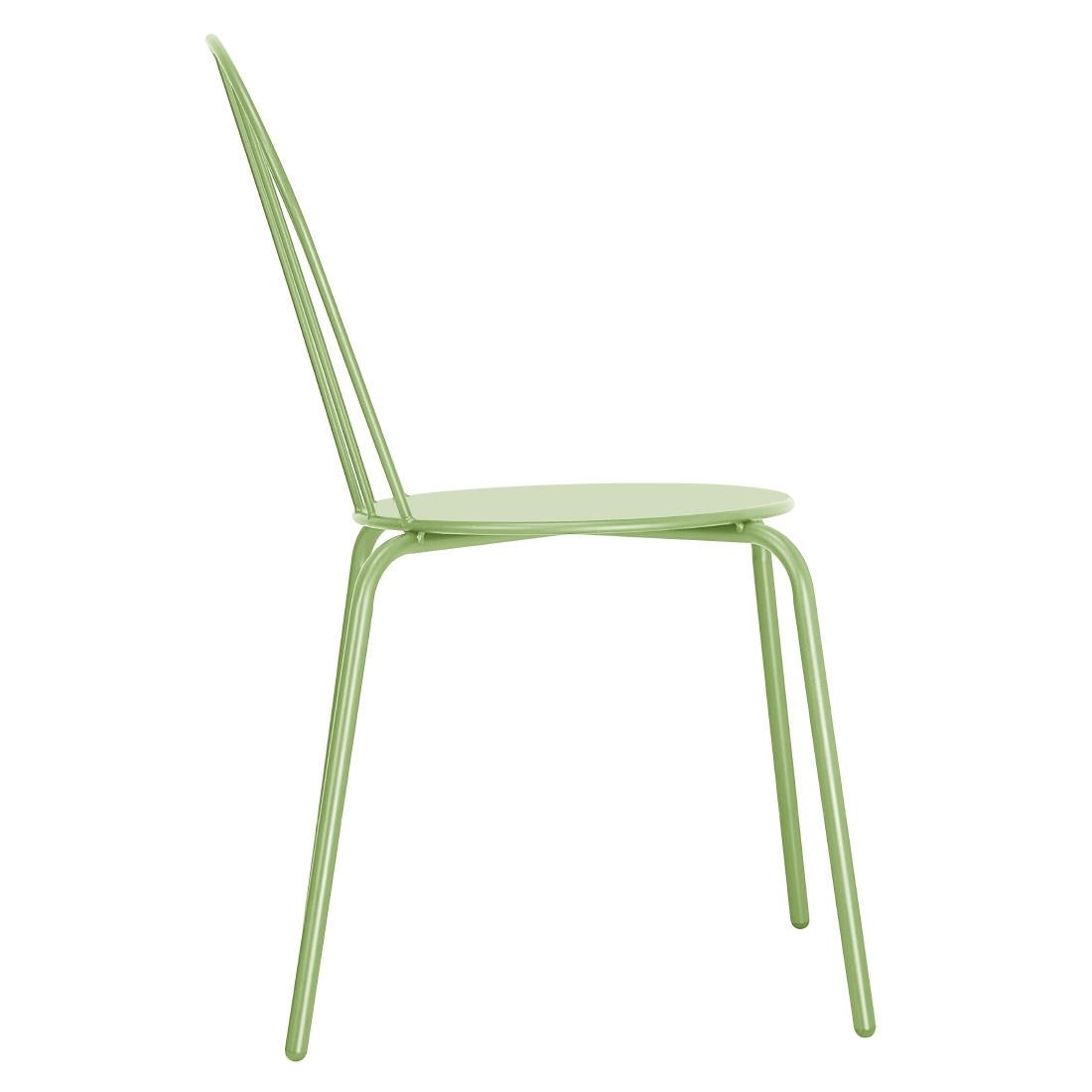 Bolero Adeline Side Chair Light Green (Set 4)