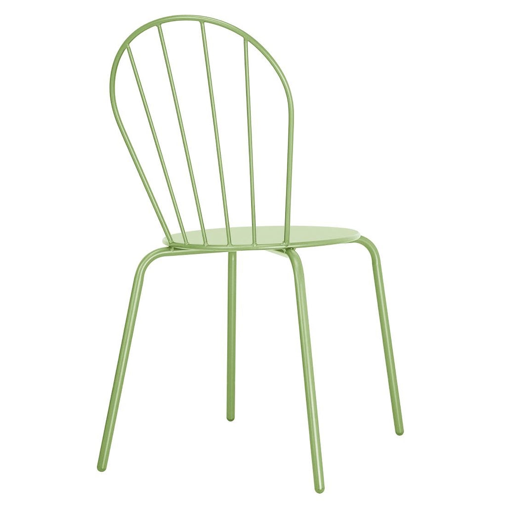 Bolero Adeline Side Chair Light Green (Set 4)