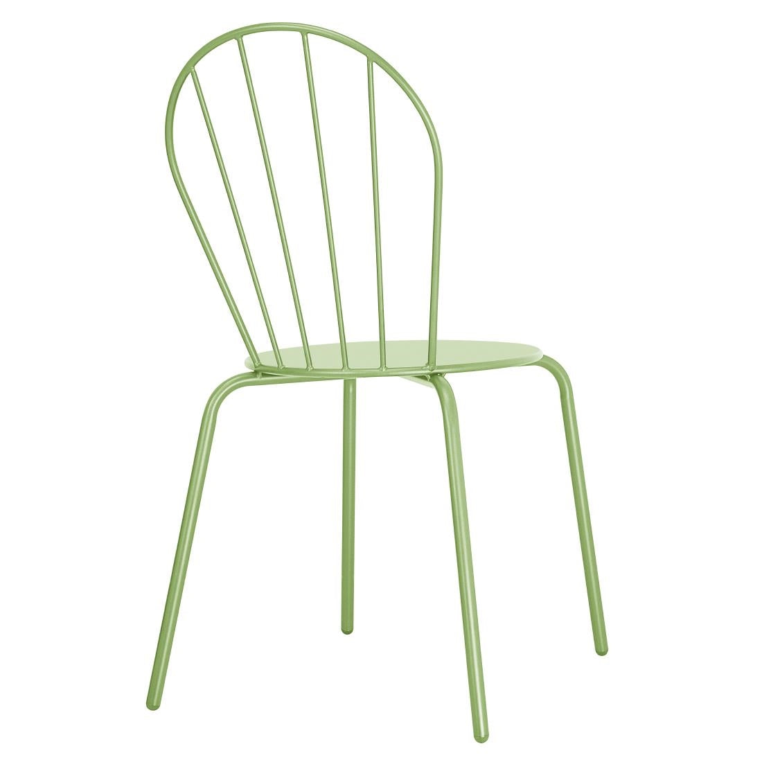 Bolero Adeline Side Chair Light Green (Set 4)
