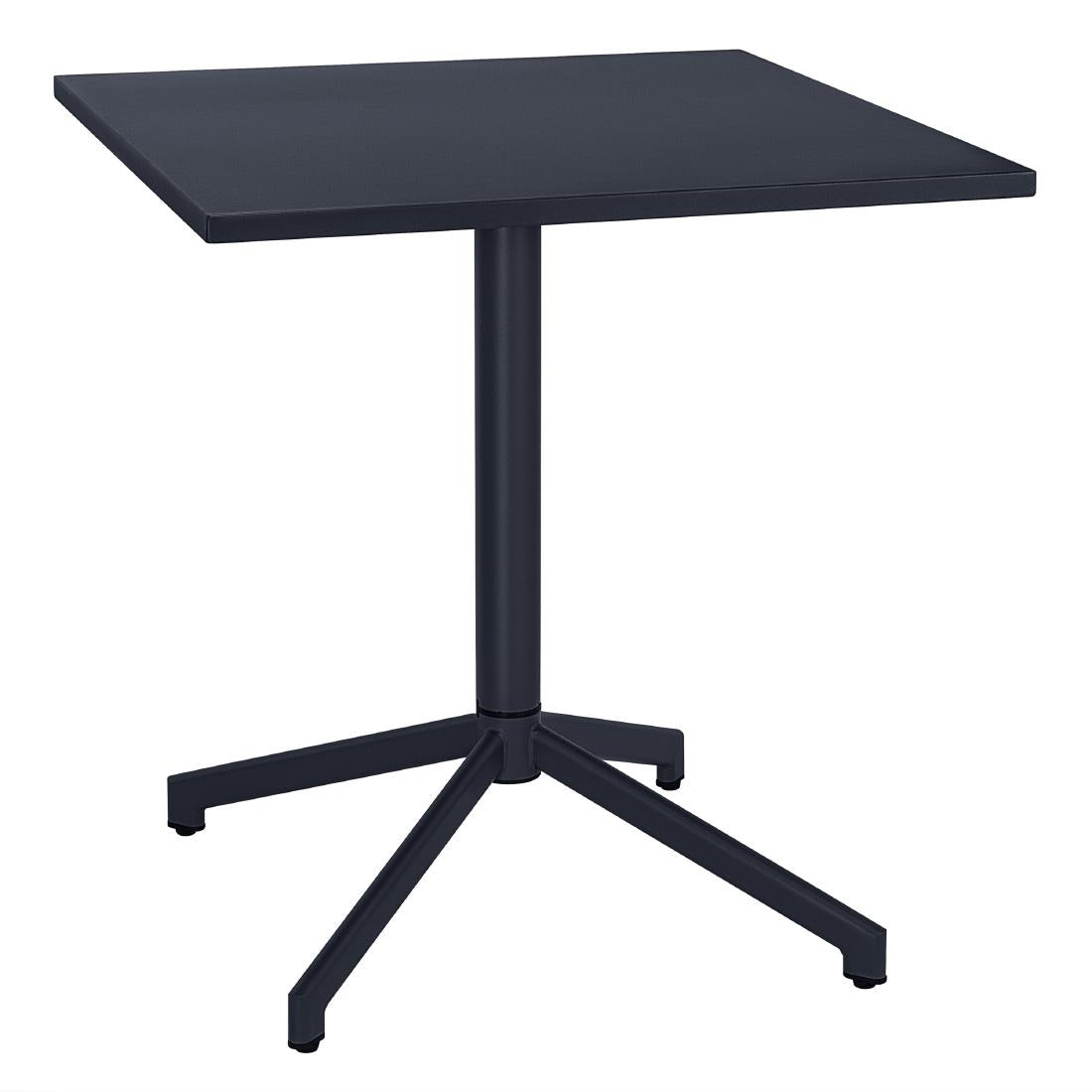 Bolero Porto Folding Table Slate Blue - 700x750mm