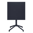 Bolero Porto Folding Table Slate Blue - 700x750mm