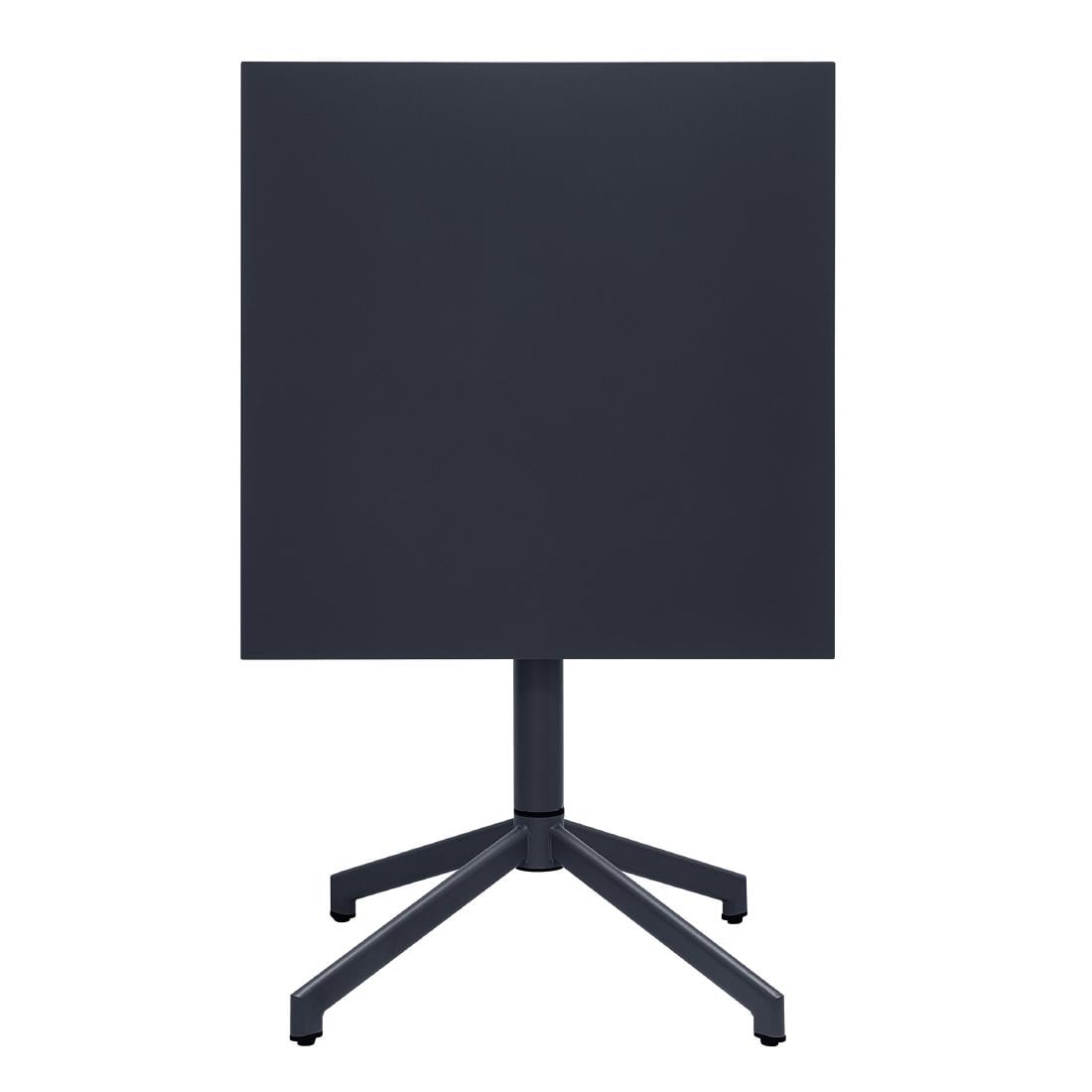 Bolero Porto Folding Table Slate Blue - 700x750mm