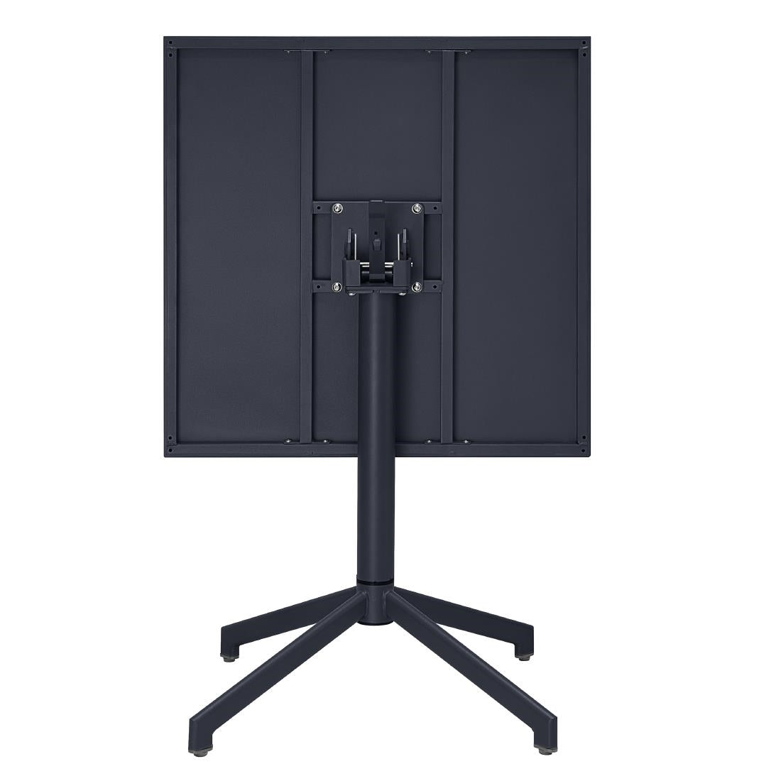 Bolero Porto Folding Table Slate Blue - 700x750mm