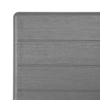 Bolero Square Folding HDPE Table Wood Effect - 620mm