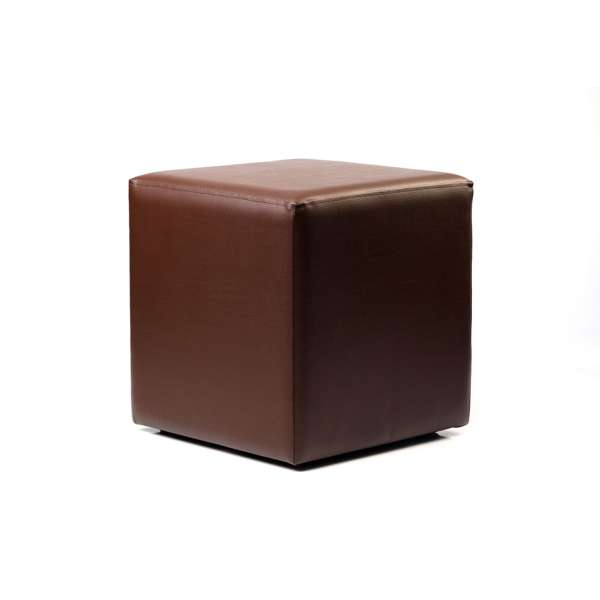 Ottoman Cube - White