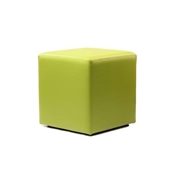 Ottoman Cube - White
