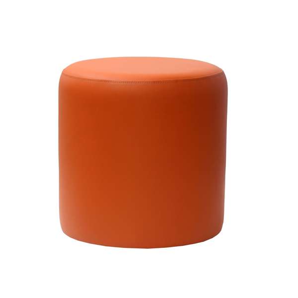 Ottoman Round - White