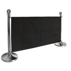 Bolero Ball Top St/St Barrier Post Polished Finish