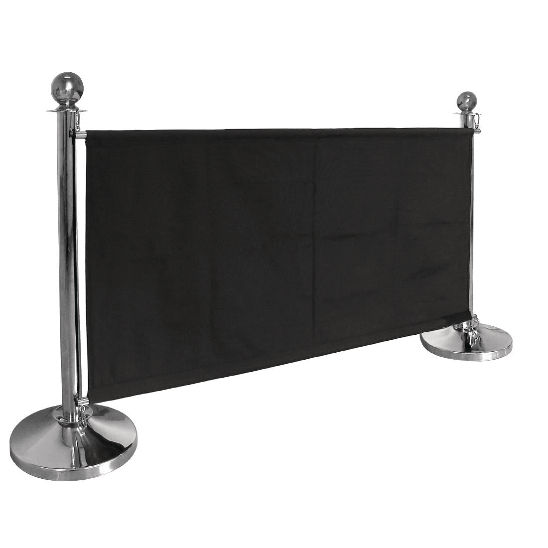 Bolero Ball Top St/St Barrier Post Polished Finish