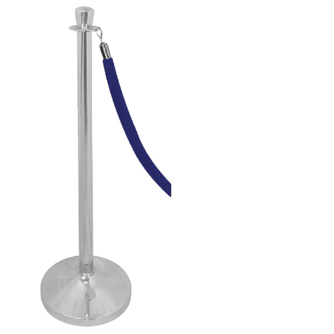 Bolero Dome Top St/St Barrier Post Polished Finish