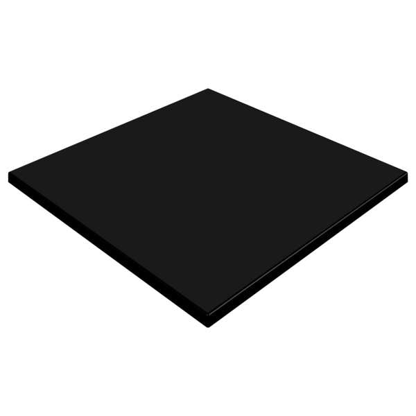 Black 800mm Square Duratop by SM France
