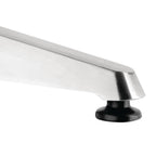 Bolero Round Pedestal Bistro Table Ash & Alu. Top - 800mm