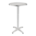 Bolero Poseur Table St/St - 60cm dia