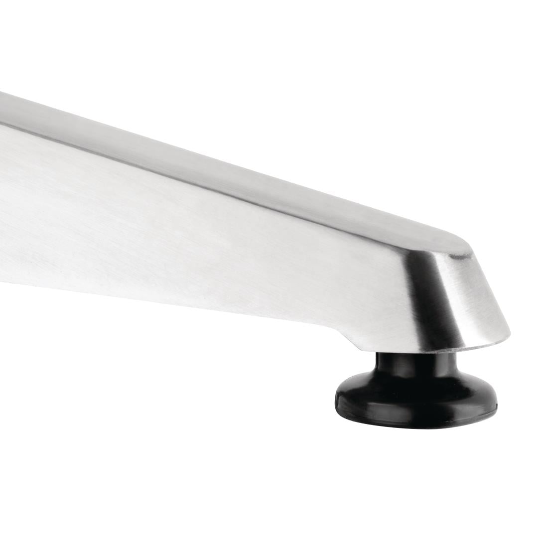 Bolero Poseur Table St/St - 60cm dia